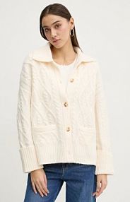 Kardigan Abercrombie & Fitch  beżowy KI150.4302.17