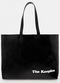 Torebka shopperka The Kooples  czarna AFSA29013K