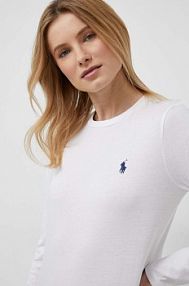 Longsleeve Polo Ralph Lauren  biały damski 211898699