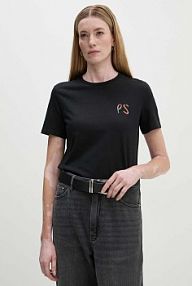 T-shirt PS Paul Smith  czarny damski W2R.G799.NP48