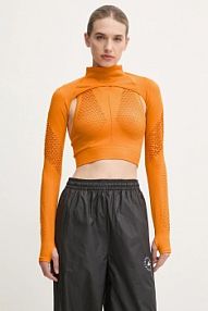 Longsleeve adidas by stella mccartney  pomarańczowy damski JE4083