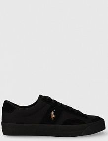 Tenisówki Polo Ralph Lauren  czarne damskie 816913476003.