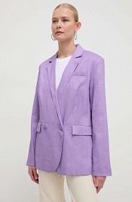 Żakiet Silvian Heach  fioletowy GPP24142GC