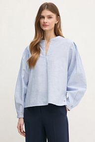 Bluzka Tommy Hilfiger  niebieska damska WW0WW45319
