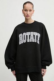 Bluza przez głowę Rotate  czarna 113427100