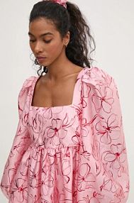 Bluzka Stine Goya  różowa damska SG.PS25.T018.