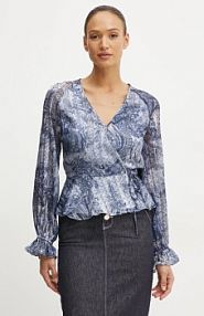 Bluzka Guess  niebieska damska W5RH19.WGWV2