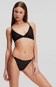 Stringi Karl Lagerfeld  czarne A1W47041