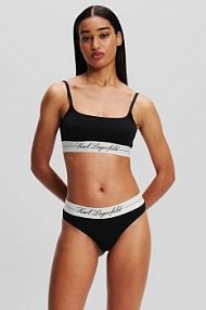 Stringi Karl Lagerfeld  czarne A1W47095