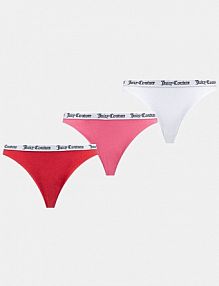 Figi Juicy Couture  białe JCLBR224572