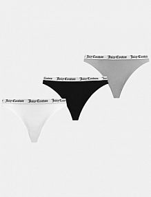 Figi Juicy Couture  szare JCLBR224572