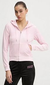 Bluza rozpinana Juicy Couture  różowa damska JCWAS125302