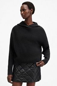 Bluza przez głowę AllSaints  czarna W074KB