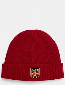 Czapka zimowa Gant  bordowy damska 9910038