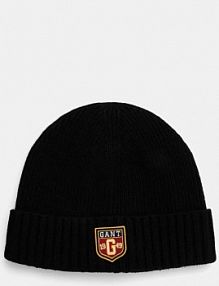 Czapka zimowa Gant  czarna damska 9910038