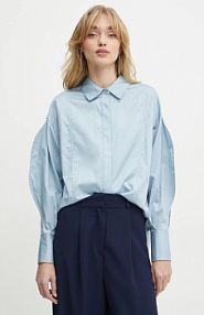 Koszula Guess  niebieska damska W5RH58.WAF10