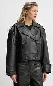 Kurtka przejściowa Stand Studio  czarna damska 66387.7010