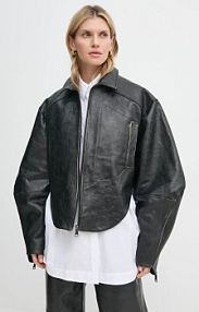 Kurtka przejściowa MMC STUDIO  czarna damska VOLCANO