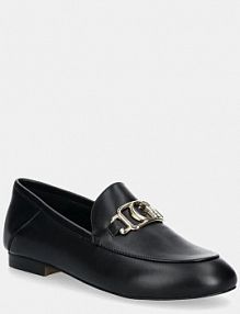 Mokasyny Guess  czarne damskie FLPMAR.LEA14.