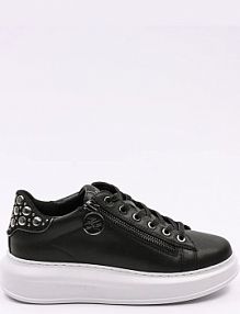Sneakersy Karl Lagerfeld  czarne damskie KL62527F.00S