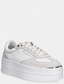 Sneakersy Karl Lagerfeld  białe damskie KL65025.311