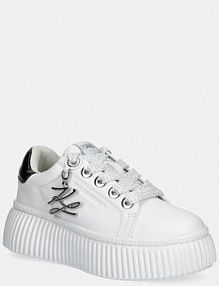 Sneakersy Karl Lagerfeld  białe damskie KL42376A.011