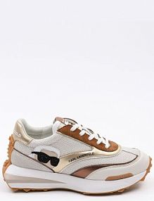 Sneakersy Karl Lagerfeld  beżowe damskie KL62930N.3GZ