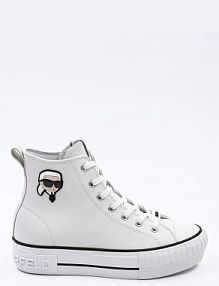 Trampki Karl Lagerfeld  białe damskie KL60445T.011