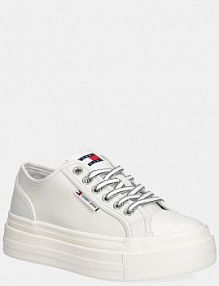 Tenisówki Tommy Jeans  beżowe damskie EN0EN02714