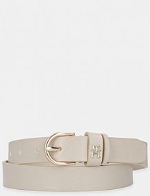 Pasek Tommy Hilfiger  beżowy damski AW0AW16836