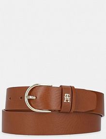 Pasek Tommy Hilfiger  brązowy damski AW0AW16837