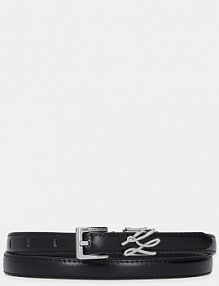 Pasek Karl Lagerfeld  czarny damski A1W33061