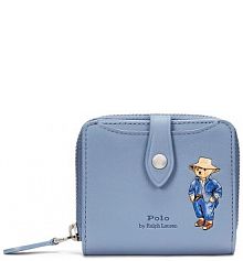 Portfel Polo Ralph Lauren  niebieski damski 427960635