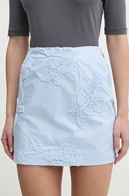 Spódnica mini Rotate  niebieska 1138592322