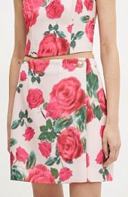 Spódnica mini Guess  różowa W5RD68.WGLO2