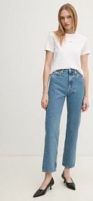 Jeansy Calvin Klein Jeans  niebieskie damskie J20J224996