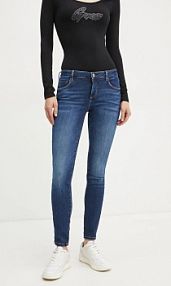 Jeansy Guess  granatowe damskie W2YA99.D4Q03