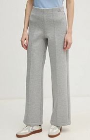 Spodnie dresowe Calvin Klein  szare damskie K20K207947