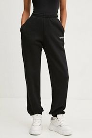 Spodnie dresowe Rotate  czarne damskie 113428100