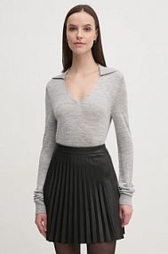 Sweter Calvin Klein  szary damski K20K208029