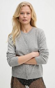 Kardigan Samsoe Samsoe  szary F24400186