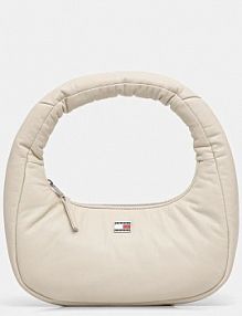 Torebka shopperka Tommy Jeans  beżowa AW0AW16977