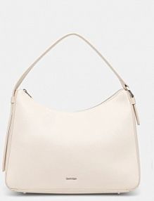 Torebka shopperka Calvin Klein  beżowa K60K612770