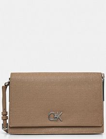 Torebka shopperka Calvin Klein  beżowa K60K613139