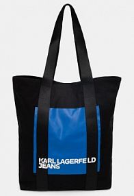 Torebka shopperka Karl Lagerfeld Jeans  czarna A1W50001