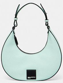 Torebka shopperka Karl Lagerfeld Jeans  turkusowa A1W30002