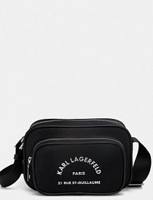 Saszetka na ramię Karl Lagerfeld  czarna damska A1M30101