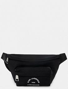 Saszetka nerka Karl Lagerfeld  czarna damska A1M30102