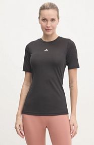 T-shirt adidas performance  czarny damski IK7920