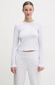 Longsleeve DKNY  szary damski DP5T1113